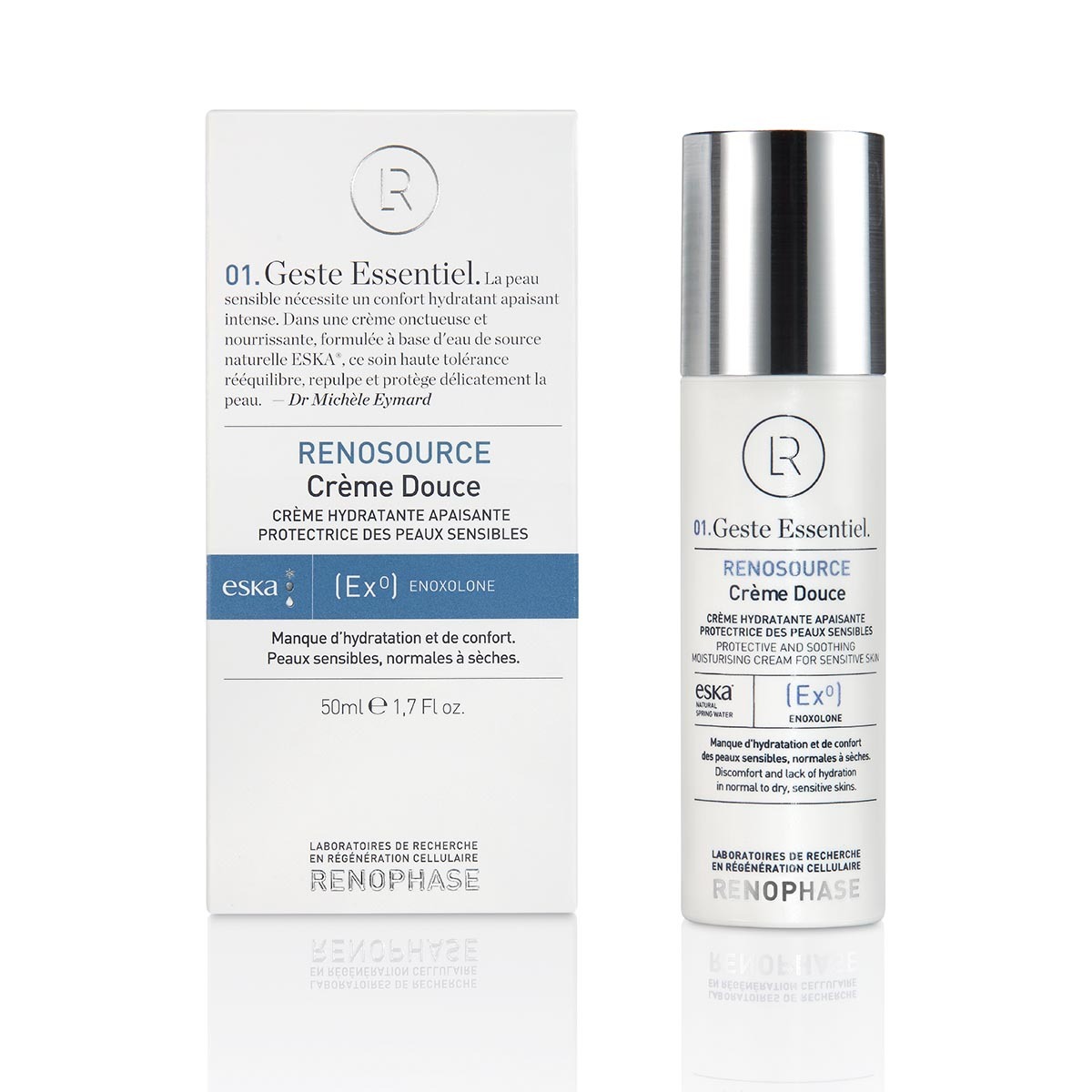 RENOPHASE RENOSOURCE Crème douce – увлажняющий и успокаивающий крем для ухода за лицом в Таллинне