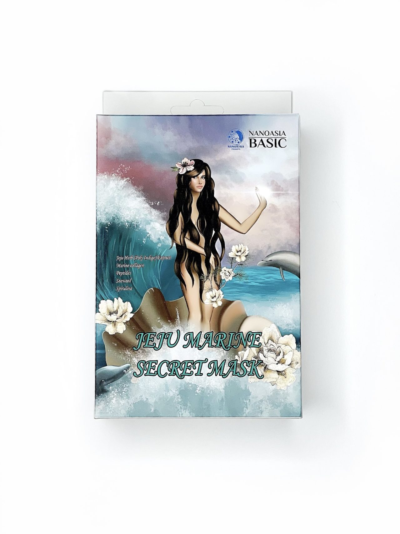 Детокс-маска для лица Jeju Marine с минералами и пребиотиками