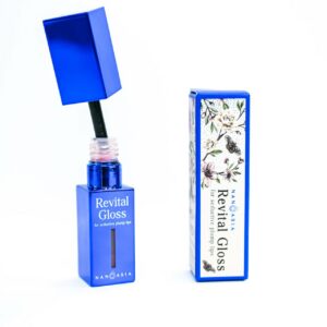 Nanoasia Revital Gloss – восстанавливающий блеск для губ с пептидами и ментолом