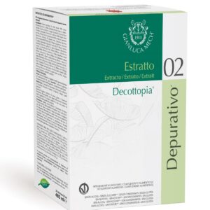 Очищающий экстракт Detox Estratto 02 – пищевая добавка для очищения организма и печени, Tisanoreica