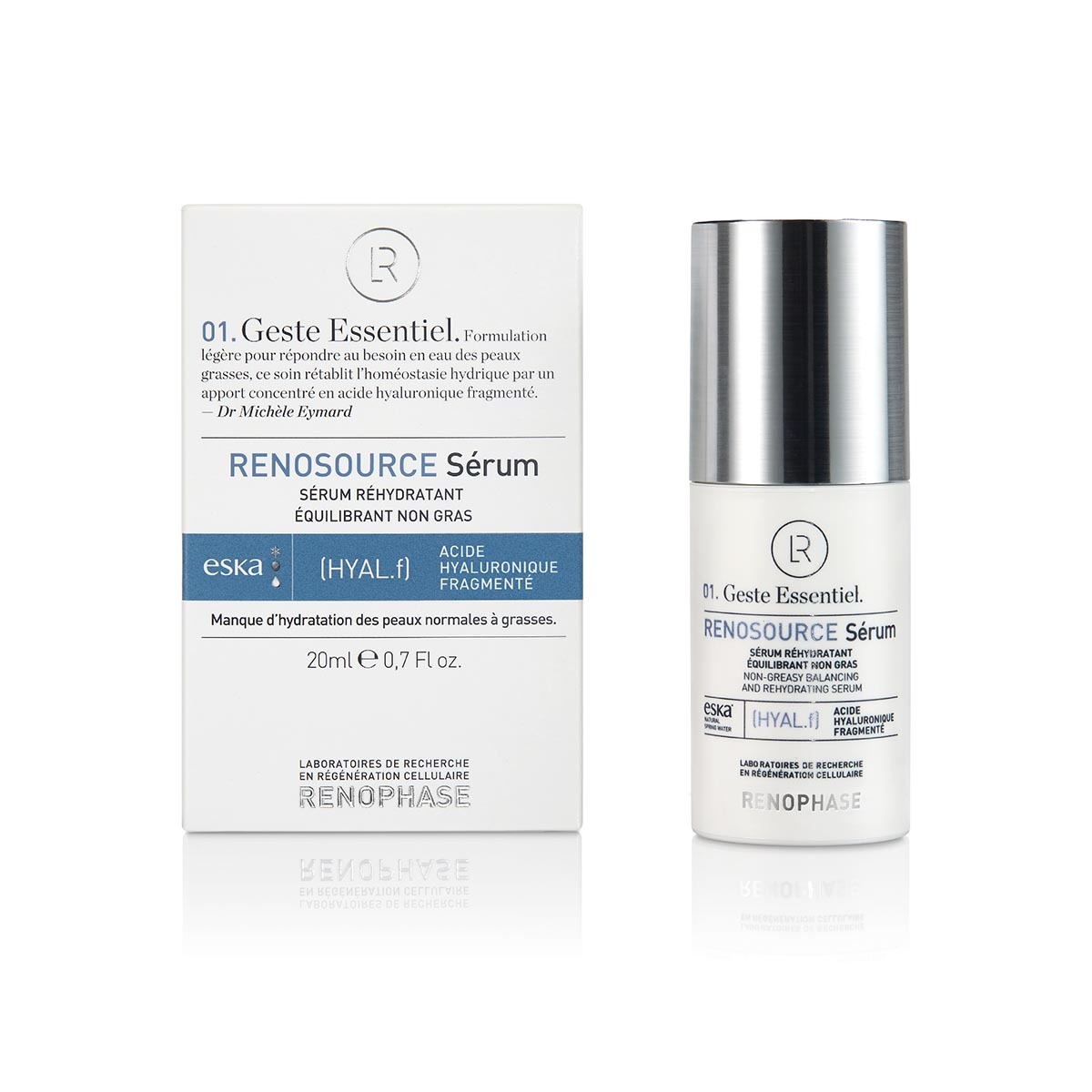 Сыворотка RENOPHASE RENOSOURCE увлажняющая с коллагеном и гиалуроновой кислотой