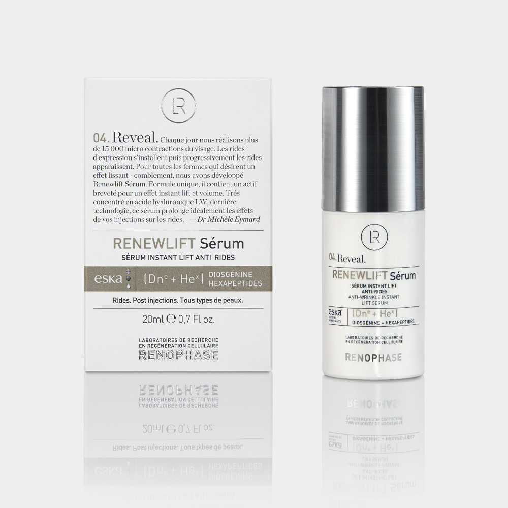 RENOPHASE RENEWLIFT S&eacute;rum &mdash; антивозрастная сыворотка с аргирелином и гиалуроновой кислотой для лифтинга и разглаживания морщин
